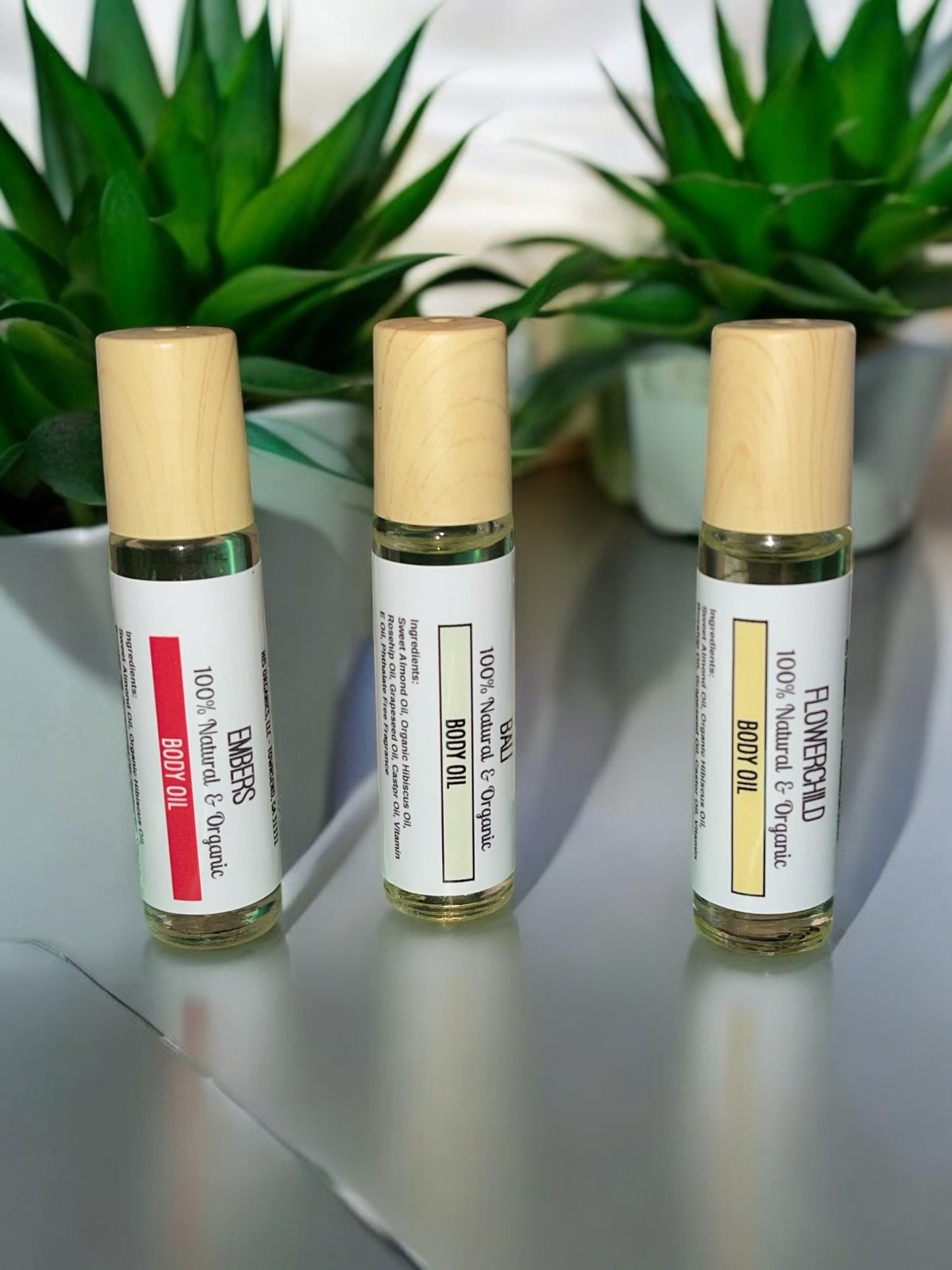 Organic Body Oil Rollerballs