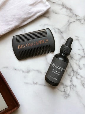 Beard Oil + Comb Gift Set