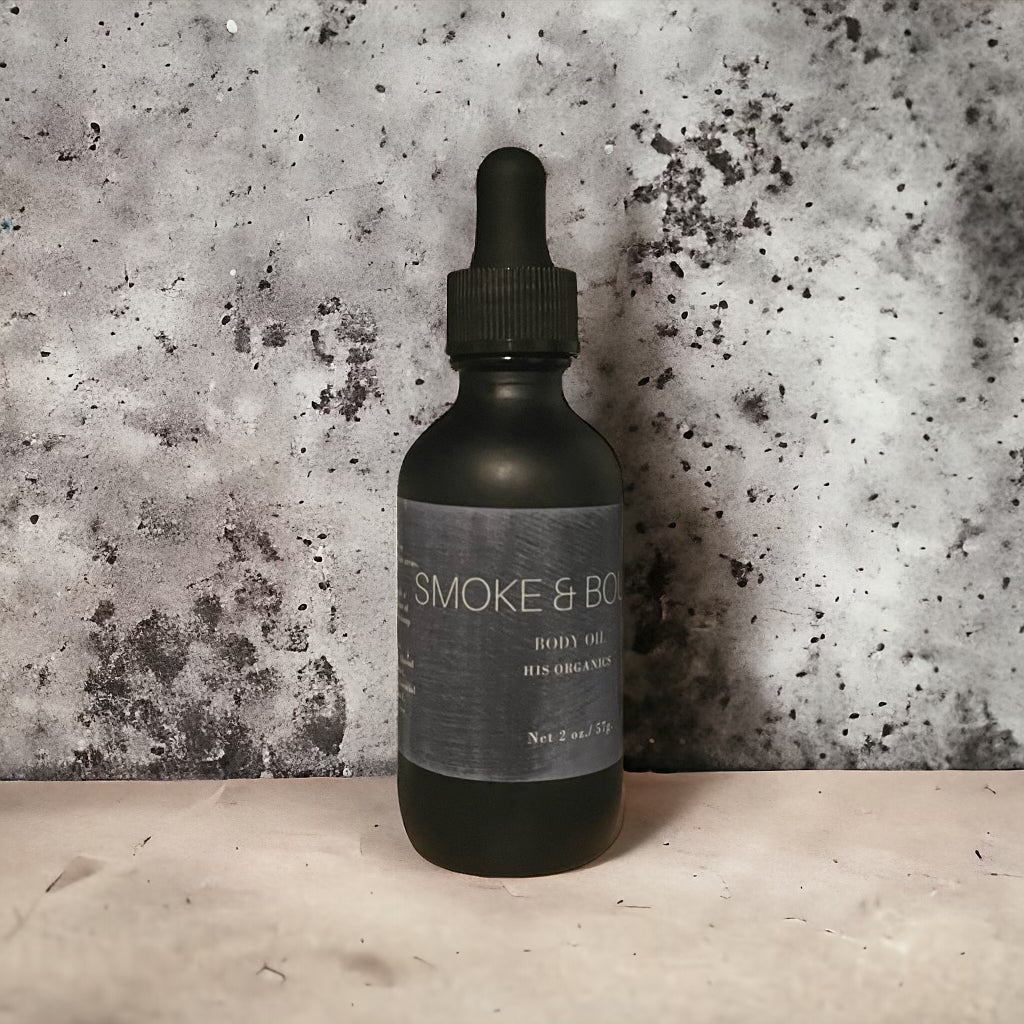 Smoke + Bourbon Body Oil