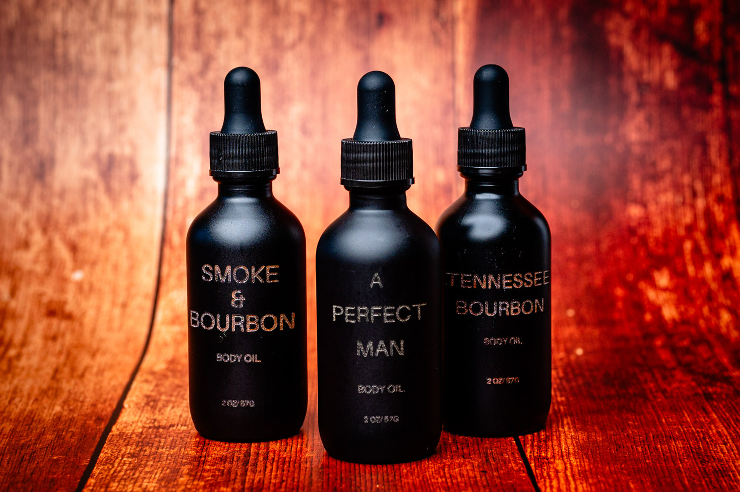 Smoke + Bourbon Body Oil